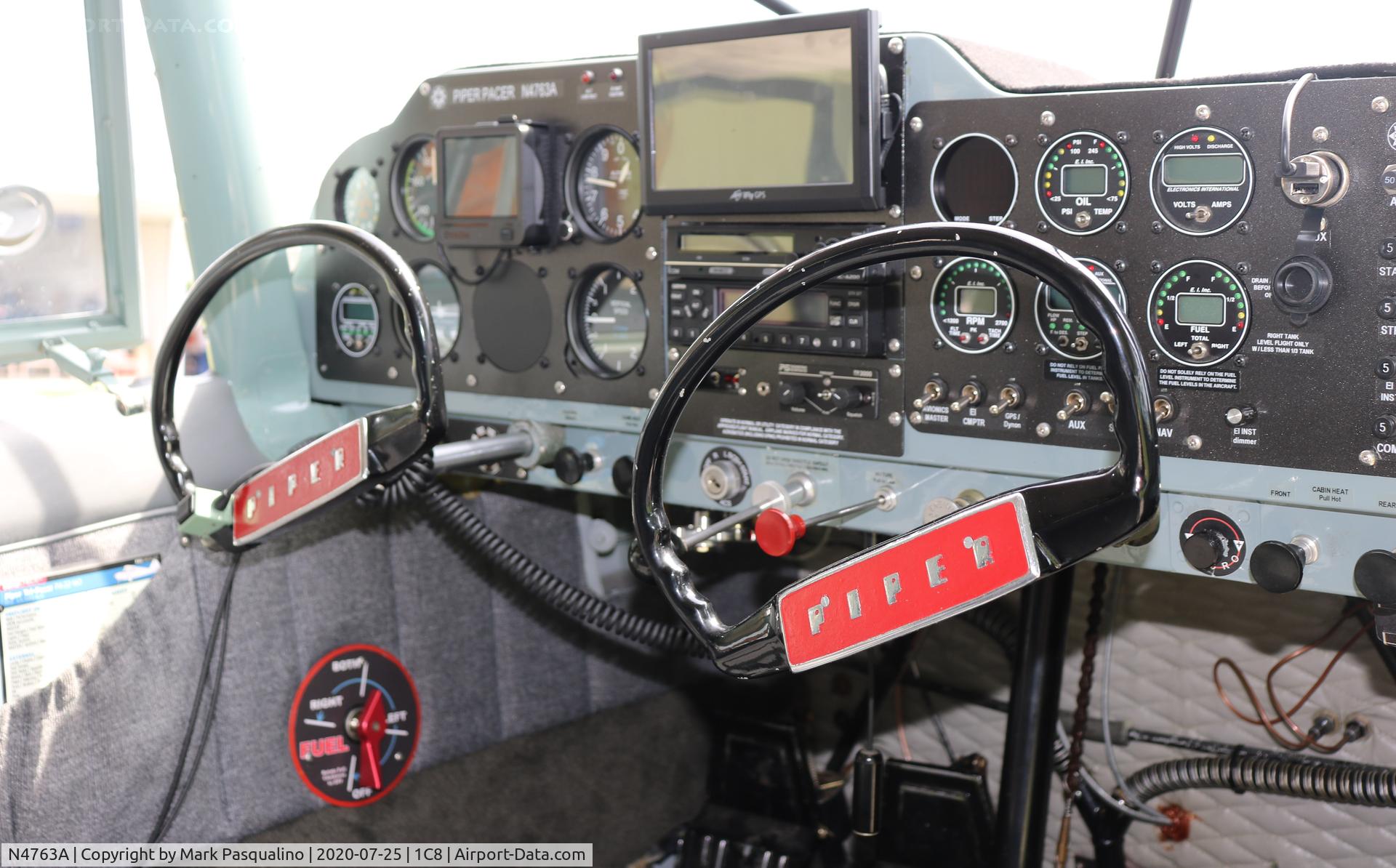 N4763A, 1956 Piper PA-22-150 C/N 22-3911, Piper PA-22-150 Updated instrument panel