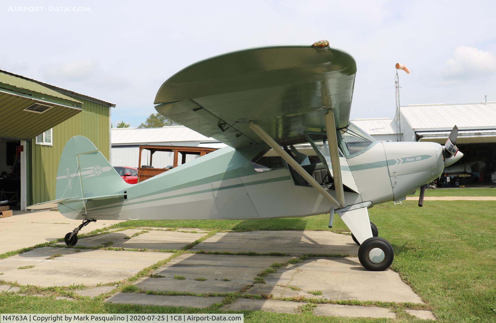 N4763A, 1956 Piper PA-22-150 C/N 22-3911, Piper PA-22-150