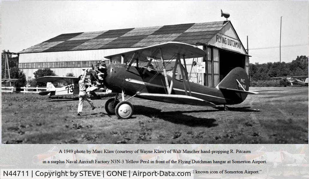 N44711, 1941 Naval Aircraft Factory N3N-3 C/N 2671, SOMERTON AIRPORT, NORTH EAST PHILA. PA