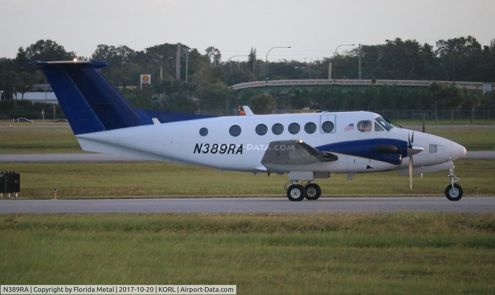 N389RA, 1983 Beech B200C King Air C/N BL-56, ORL 2017