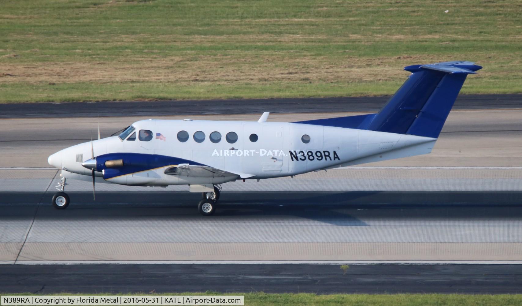 N389RA, 1983 Beech B200C King Air C/N BL-56, ATL 2016