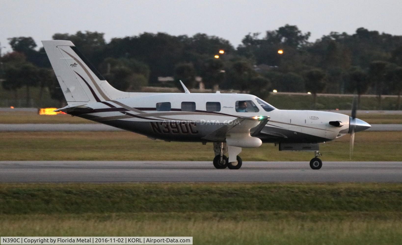 N390C, 2008 Piper PA-46-500TP Malibu Meridian C/N 4697369, NBAA 2016