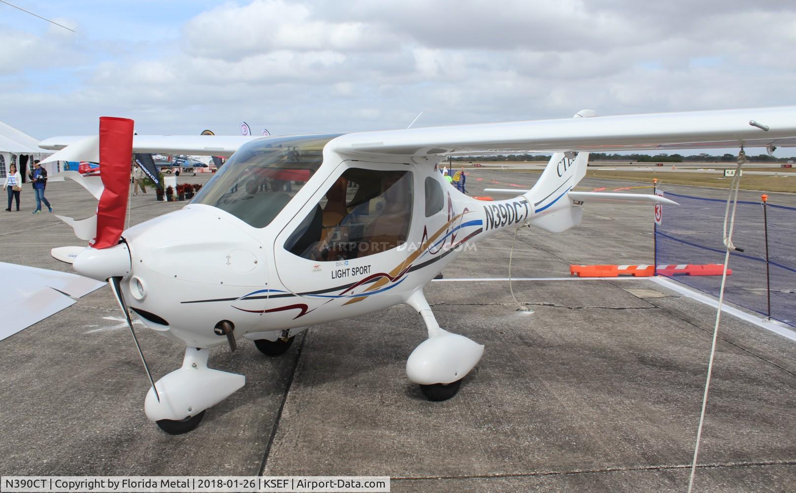 N390CT, 2014 Flight Design CTLS C/N F-14-06-06, Sebring 2018