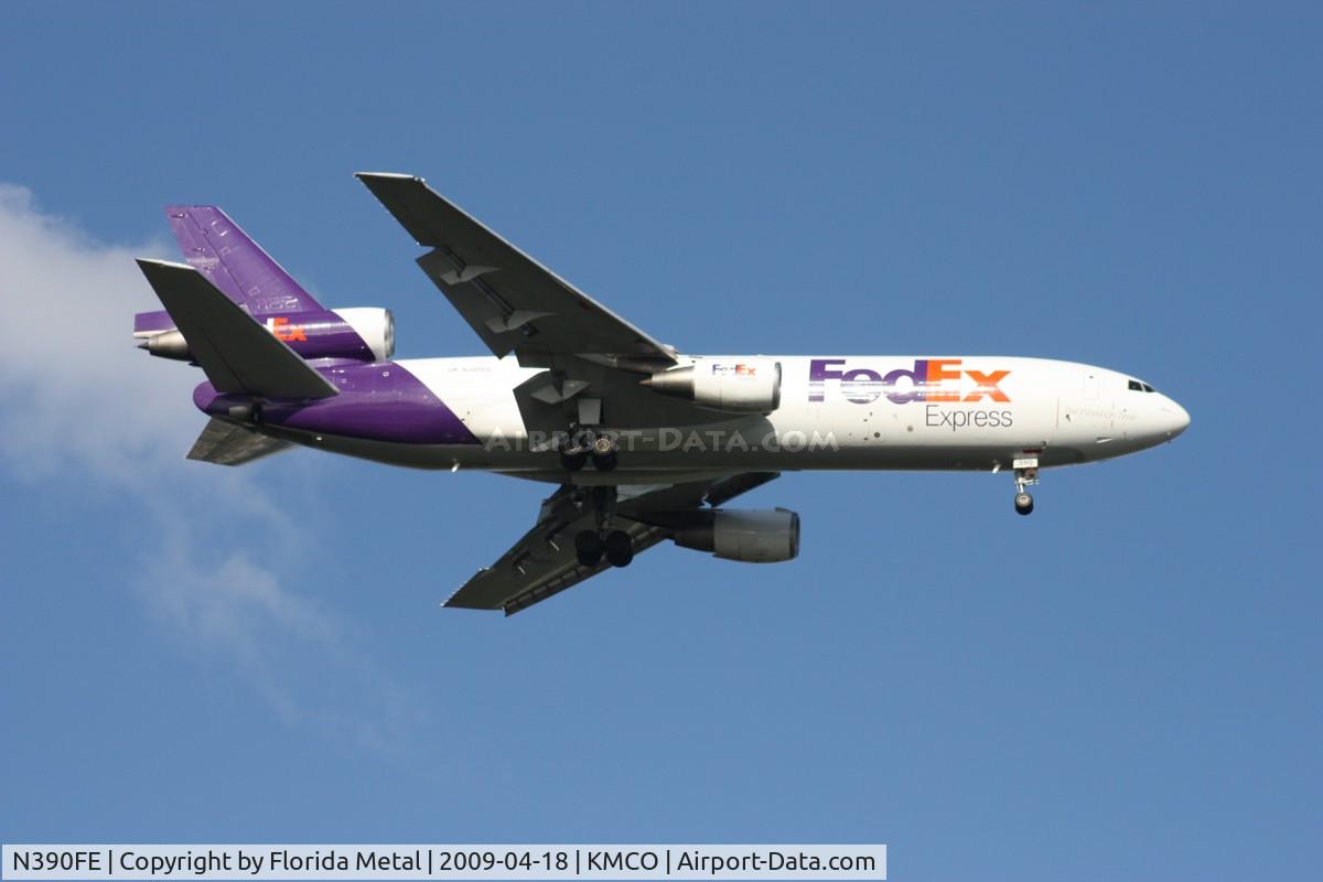 N390FE, 1974 McDonnell Douglas MD-10-10F C/N 46624, MCO 2009