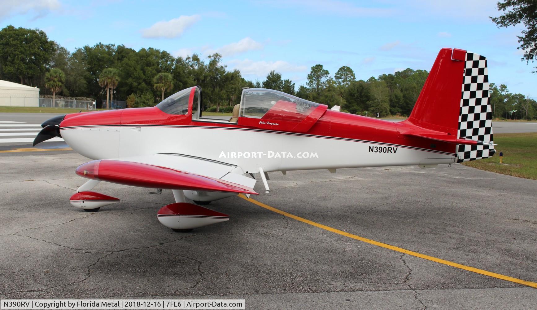 N390RV, 2012 Vans RV-7A C/N 70319, Spruce Creek 2018