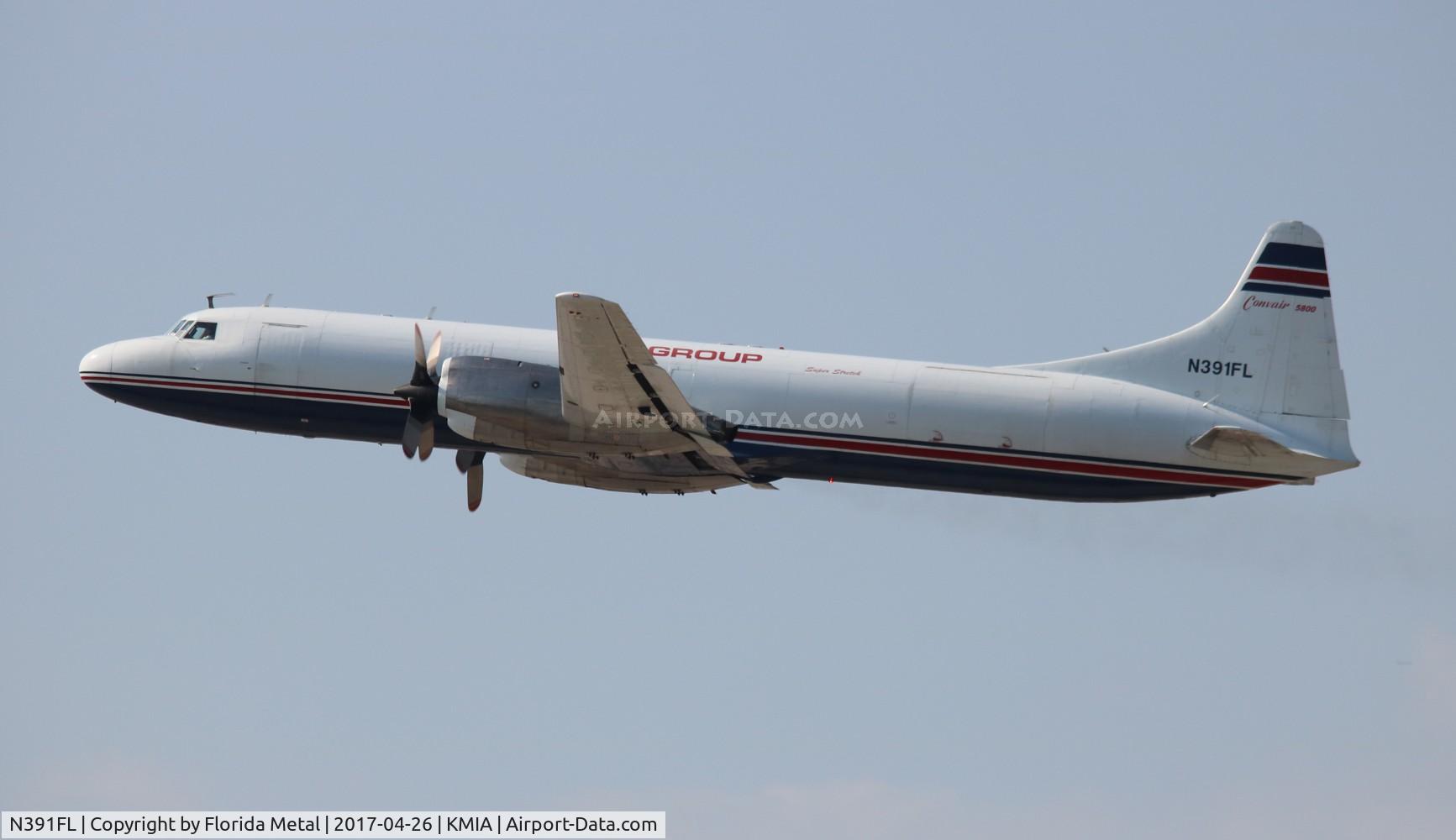 N391FL, 1955 Convair CV-5800(F) C/N 278, MIA 2017