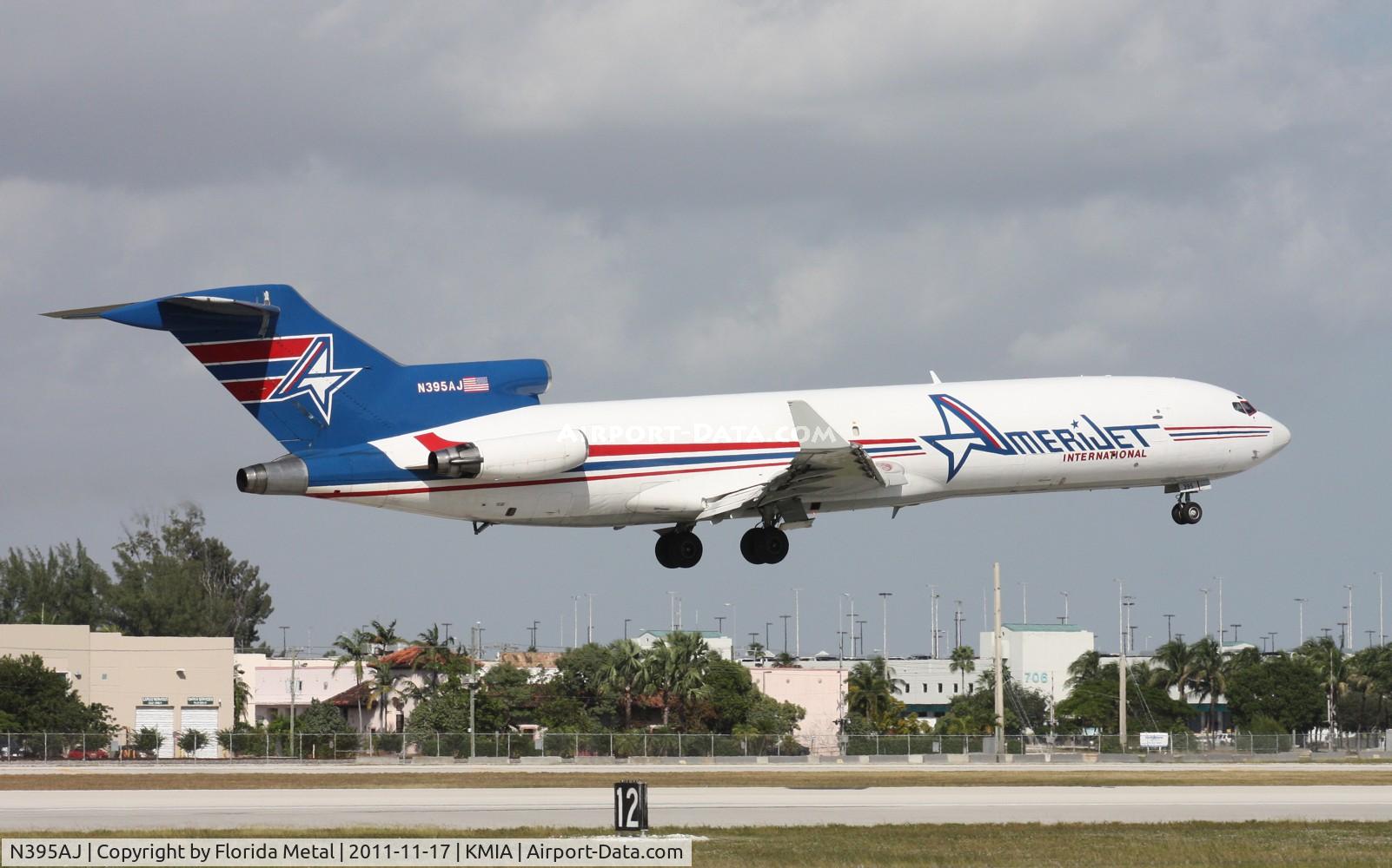 N395AJ, 1975 Boeing 727-233F C/N 21100, MIA 2011