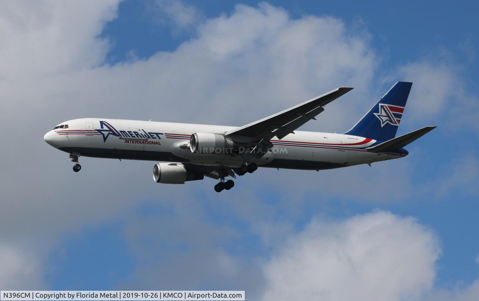 N396CM, 1991 Boeing 767-323 C/N 25195, MCO 2019