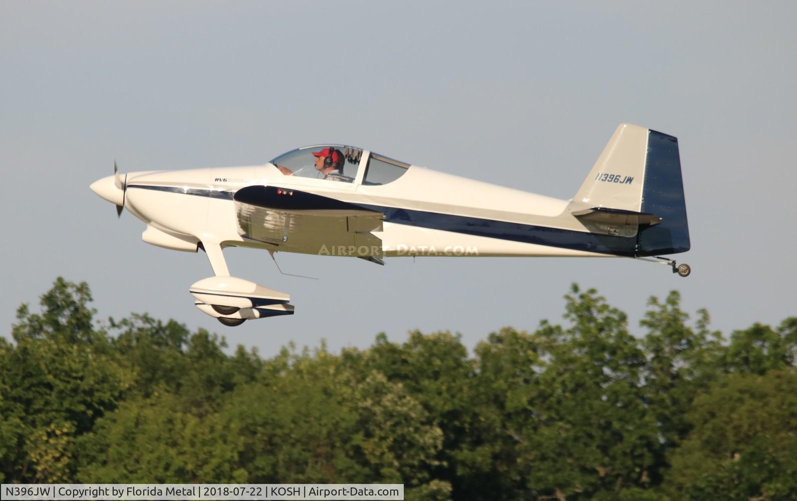 N396JW, 2000 Vans RV-6 C/N 24501, OSH 2018