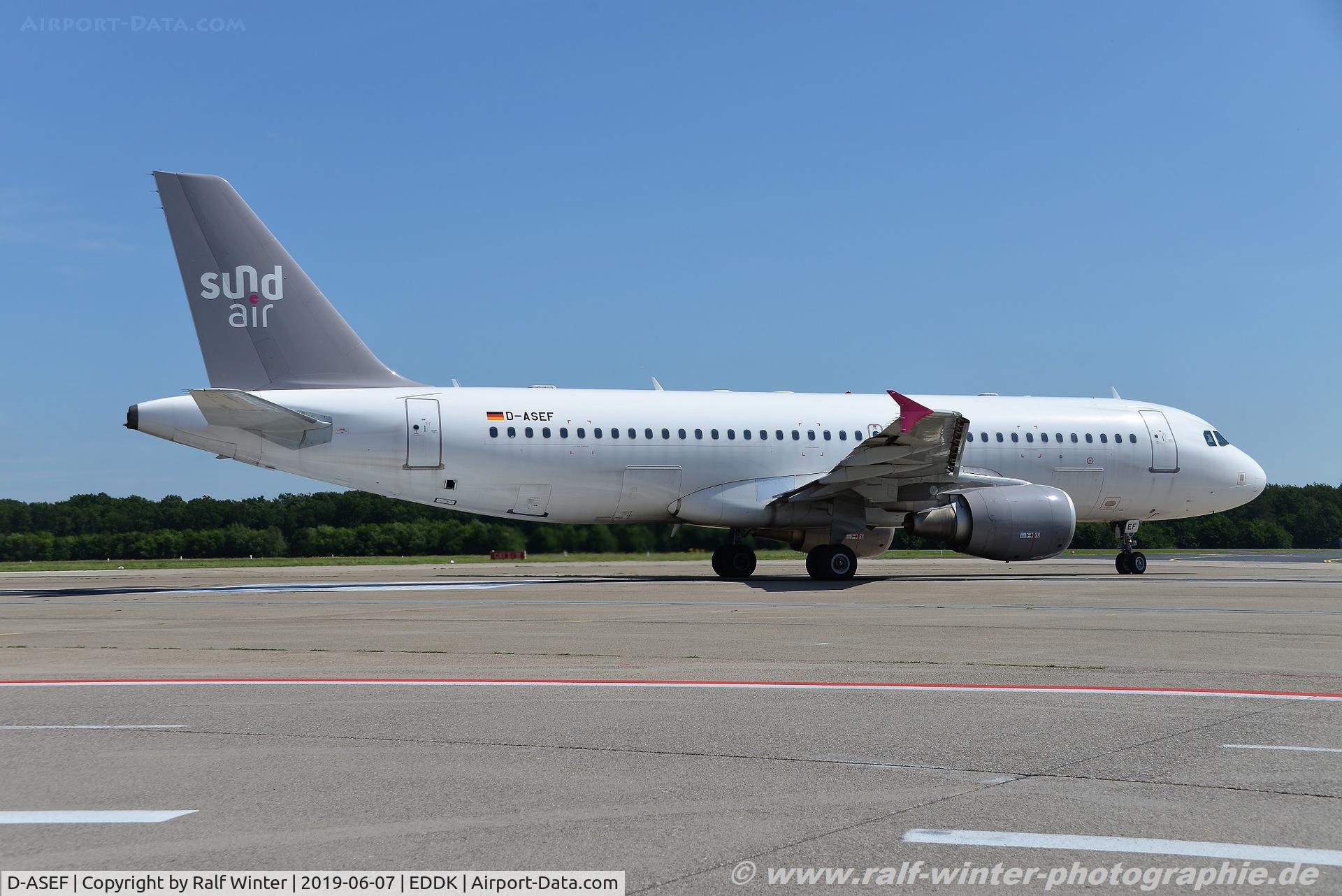 D-ASEF, 2011 Airbus A320-214 C/N 4974, Airbus A320-214 - SR SDR Sundair - 4974 - D-ASEF - 07.06.2019 - CGN