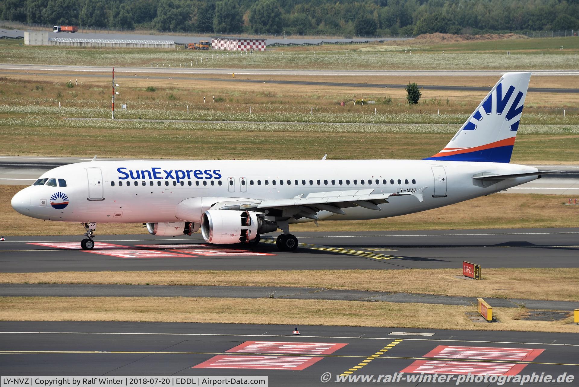 LY-NVZ, 1998 Airbus A320-214 C/N 921, Airbus A320-214 - XQ SXS SunExpress lsd NVD Avion Express - 921 - LY-NVZ - 20.07.2018 - DUS