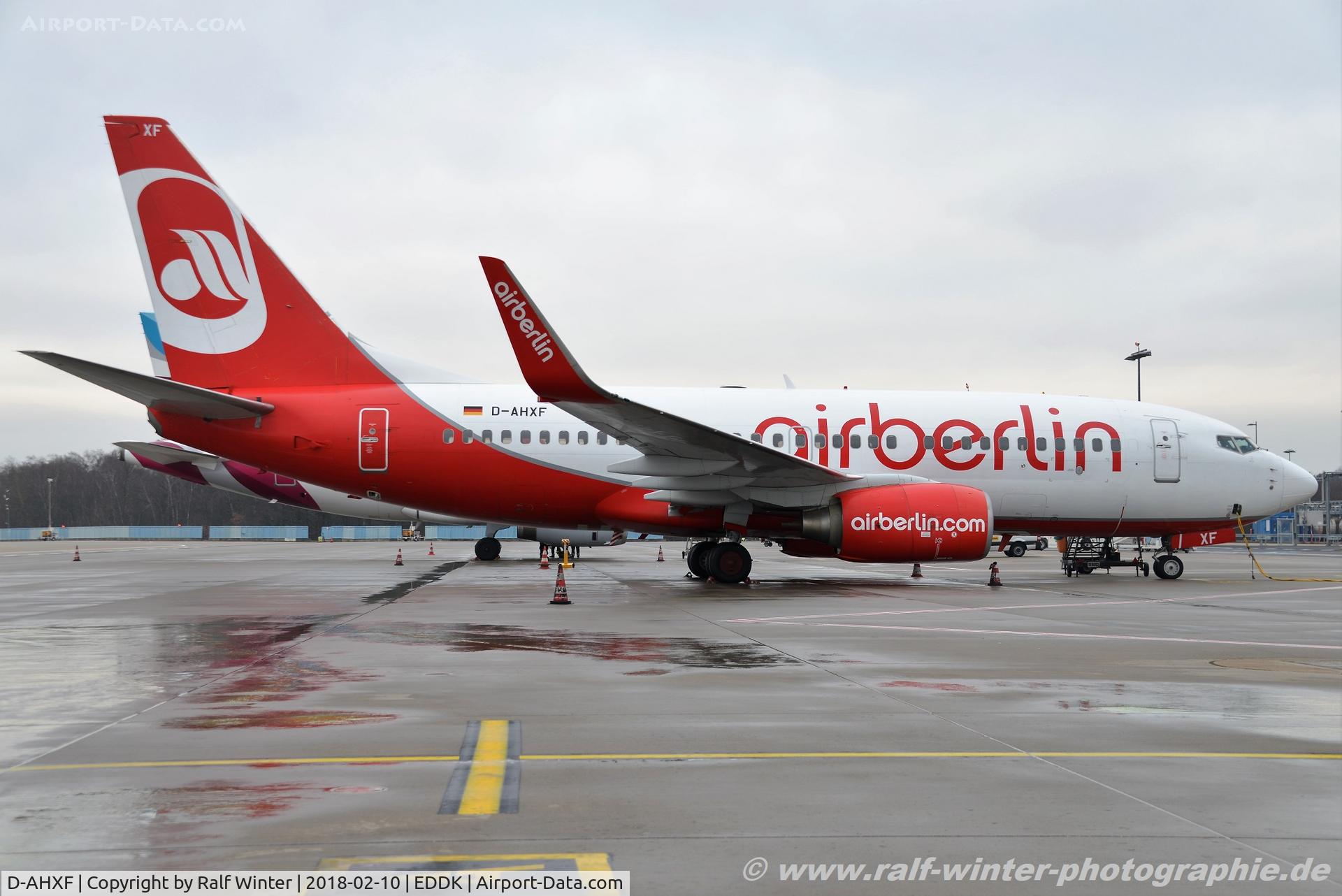 D-AHXF, 2007 Boeing 737-7K5 C/N 35136, Boeing 737-7K5W) - AB BER Air Berlin opby TUIfly - 35136 - D-AHXF - 10.02.2018 - CGN