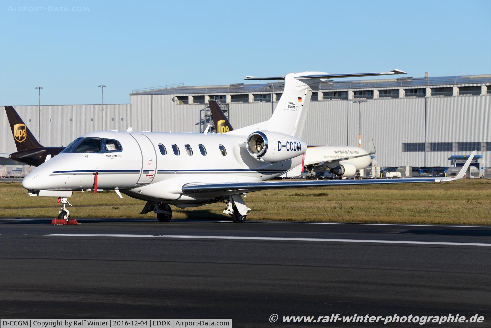D-CCGM, 2016 Embraer EMB-505 Phenom 300 C/N 50500359, Embraer EMB-505 Phenom 300 - 5H STQ Starwings GmbH - 50500359 - D-CCGM - 04.12.2016 - CGN