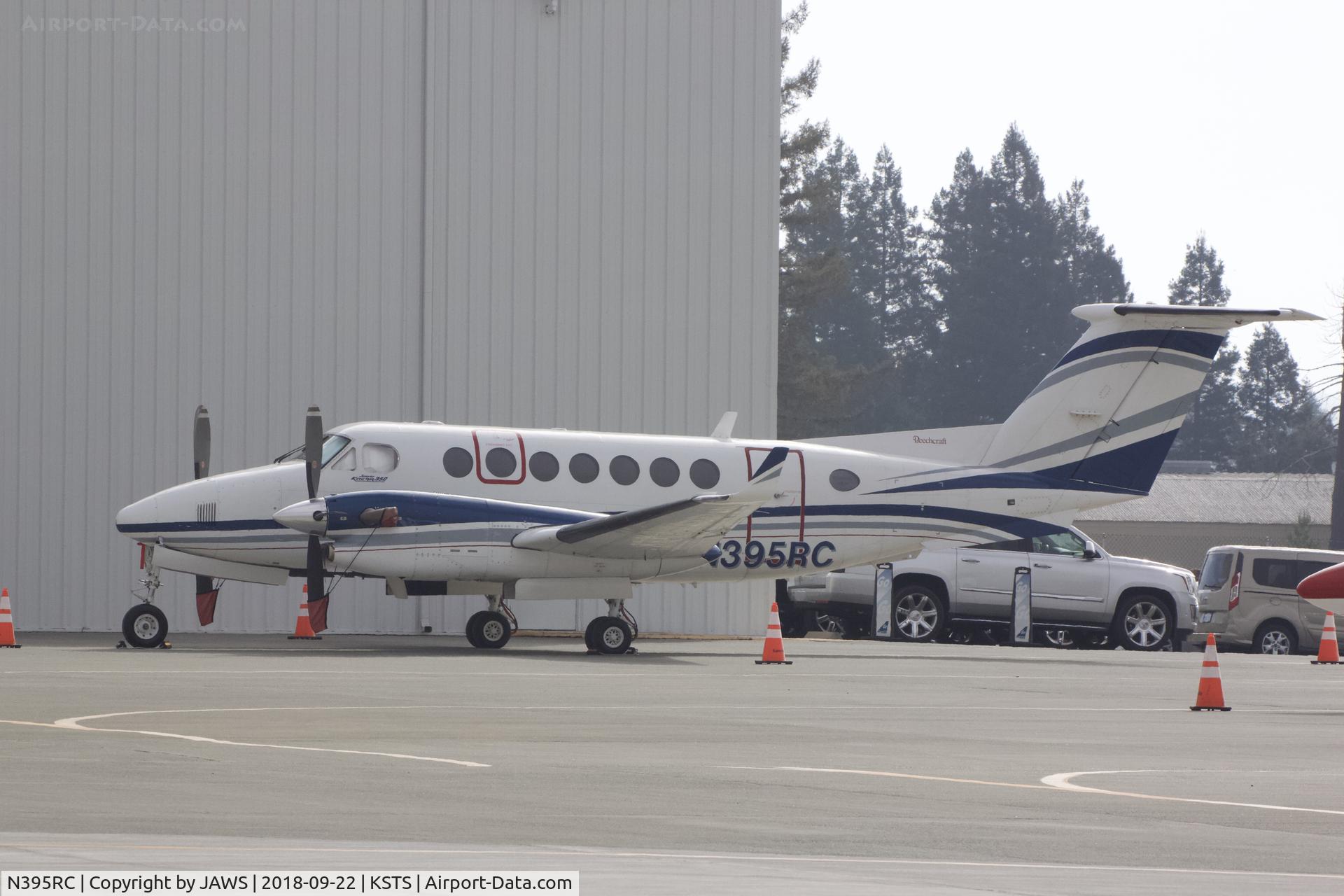 N395RC, 2001 Raytheon King Air 350 (B300) C/N FL-324, N395RC Raytheon King Air 350 at KSTS on 9/22/2018