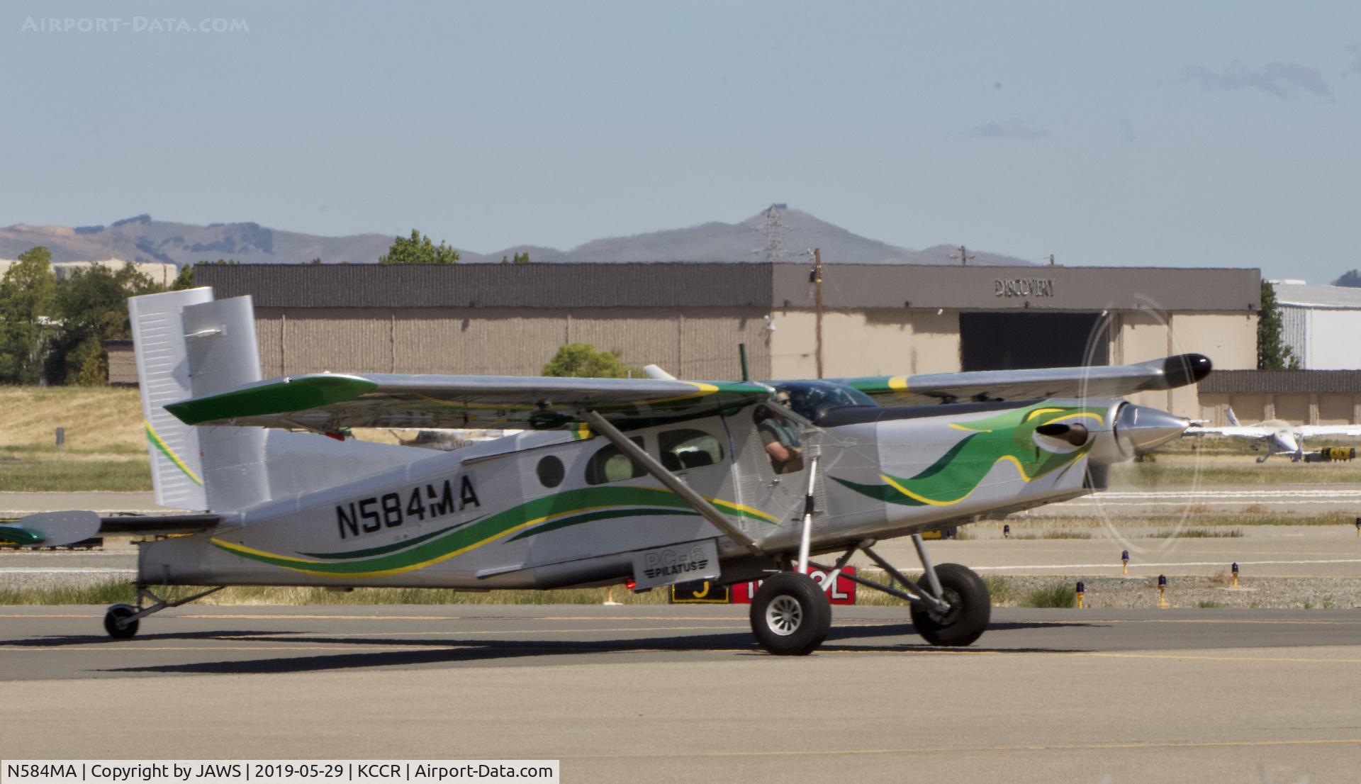 N584MA, 2011 Pilatus PC-6/B2-H4 C/N 978, N584MA Pilatus PC-6/B2-H4 landing at KCCR on 5/22/2019