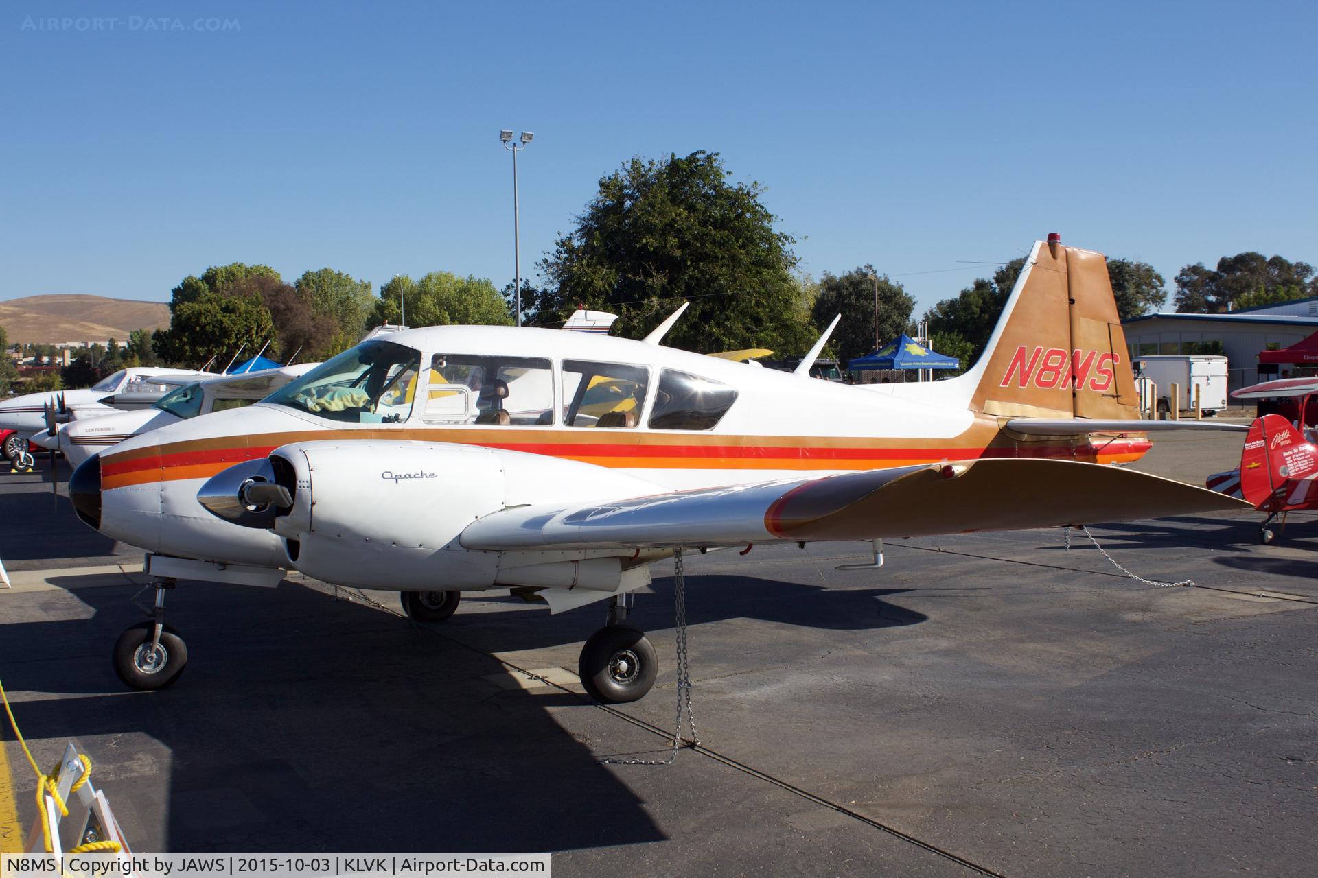 N8MS, 1961 Piper PA-23-160 Apache C/N 23-1993, N8MS Piper PA-23-160 at KLVK