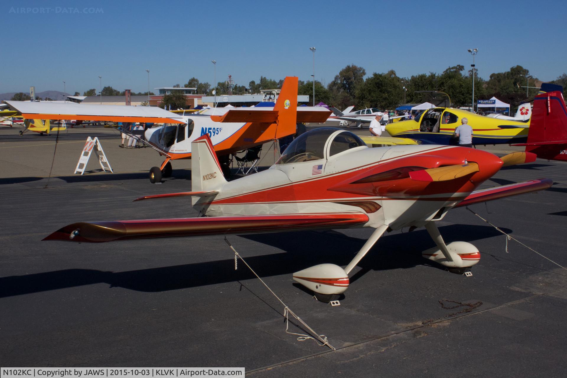 N102KC, 1982 Vans RV-3 C/N 760, N102KC Vans RV-3 @ KLVK