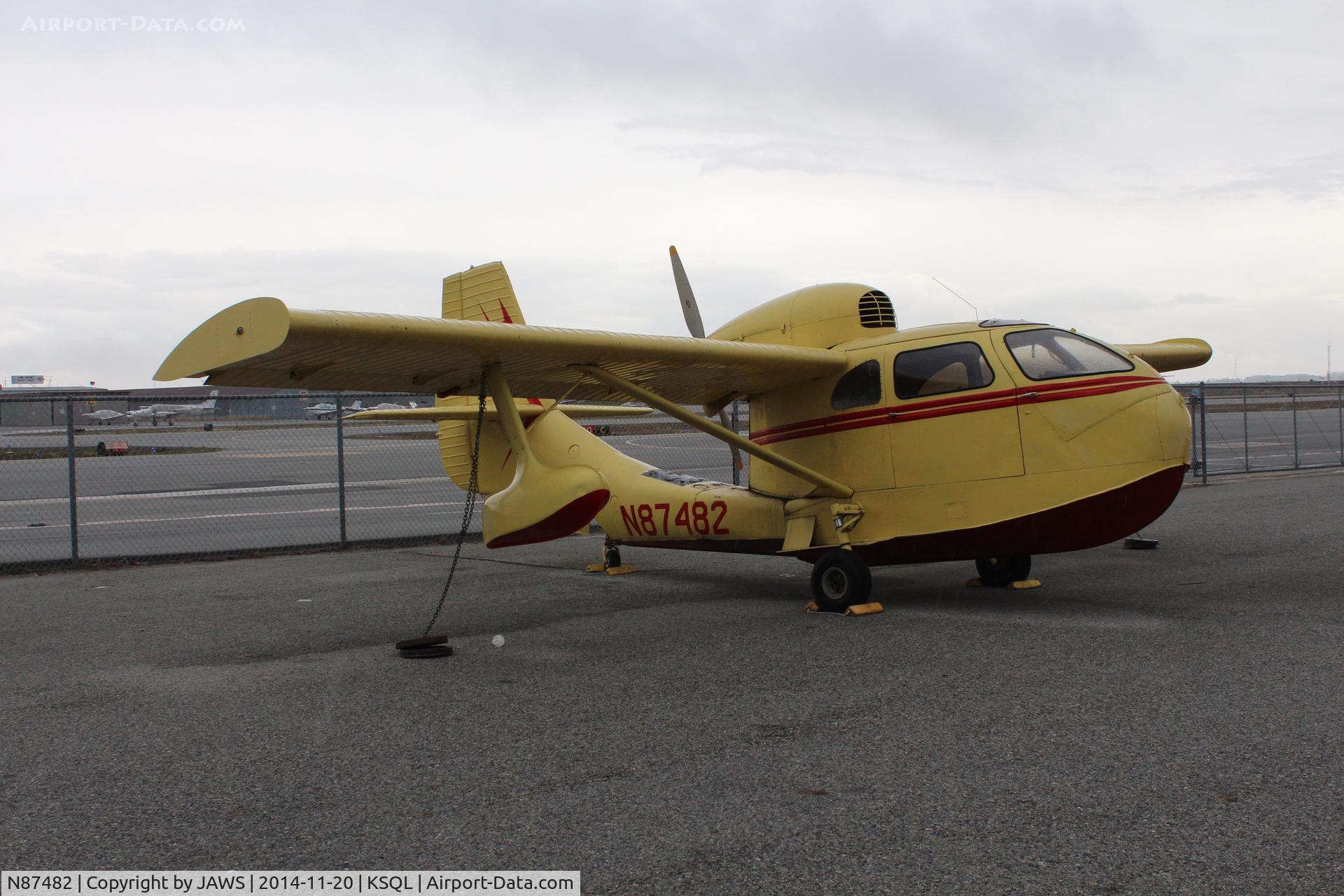 N87482, 1946 Republic RC-3 Seabee C/N 33, N87482 Republic RC-3 at KSQL