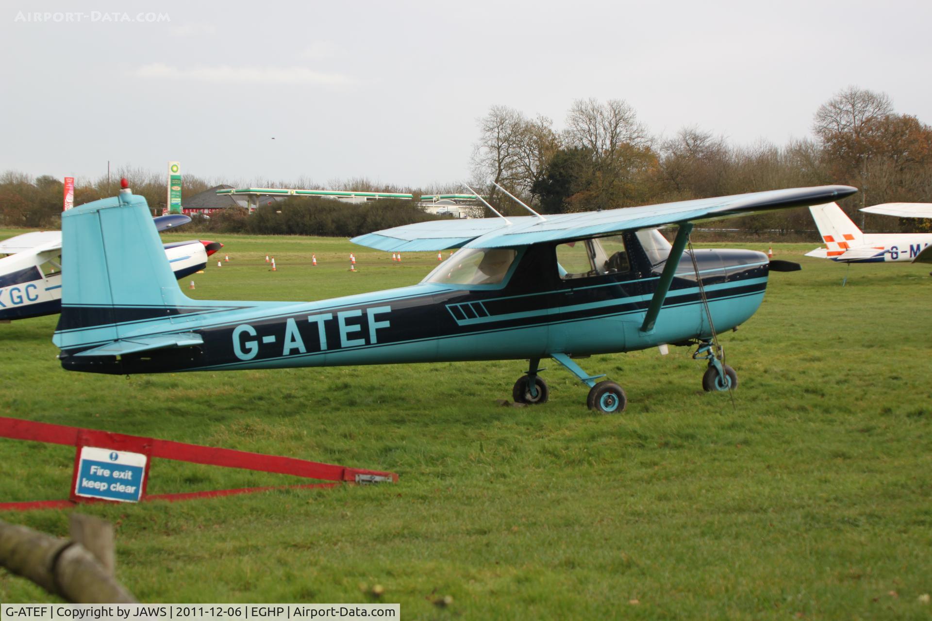 G-ATEF, 1965 Cessna 150E C/N 150-61378, G-ATEF Cessna 150E at EGHP-Popham Airfield