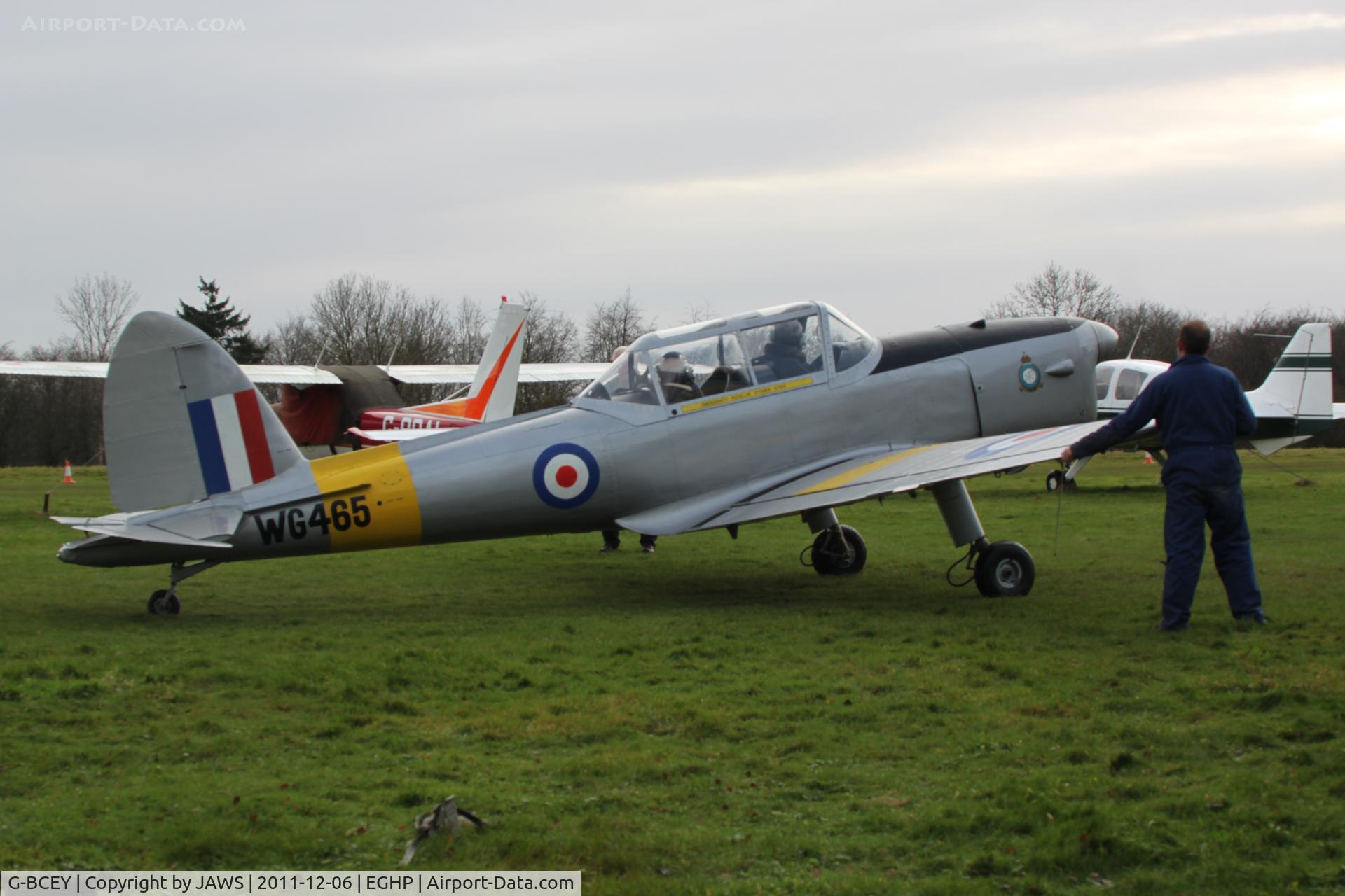 G-BCEY, 1951 De Havilland DHC-1 Chipmunk T.10 C/N C1/0515, G-BCEY/WG465 De Havilland DHC-1 Chipmunk T.10 at EGHP-Popham Airfield