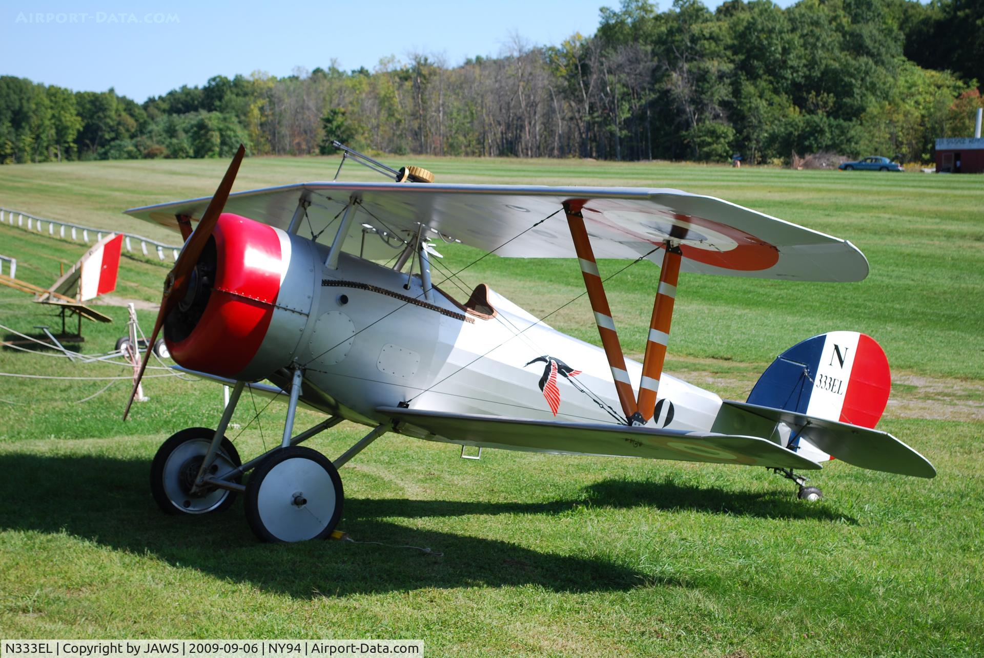 N333EL, 1999 Nieuport 24 Replica C/N 261, N333EL 1999 Nieuport 24 Replica at NY94-Old Rhinebeck Aerodrome