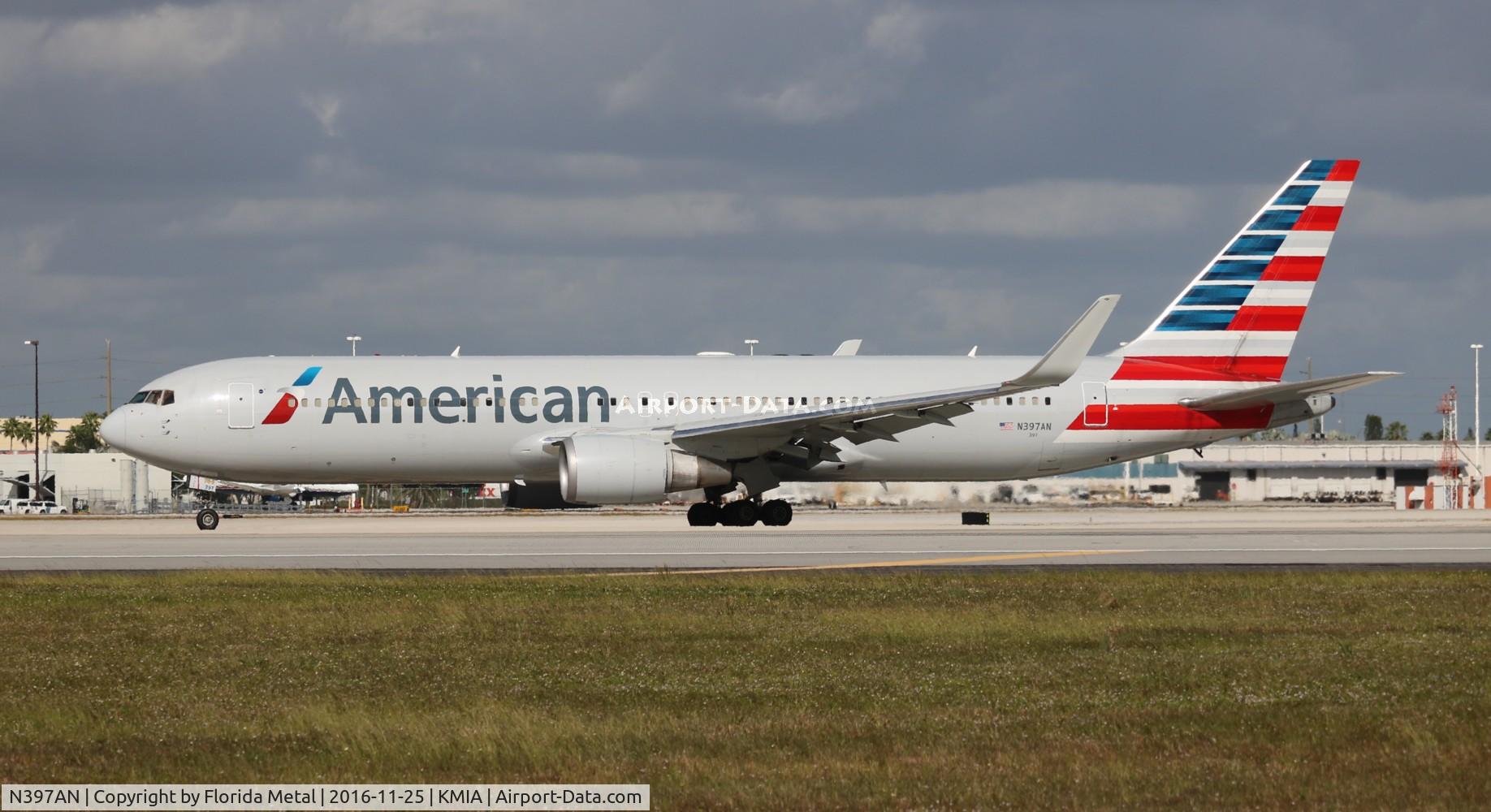 N397AN, 1999 Boeing 767-323/ER C/N 29604, MIA 2016