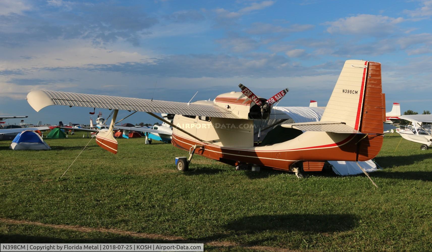 N398CM, 1947 Republic RC-3 Seabee C/N 387, OSH 2018