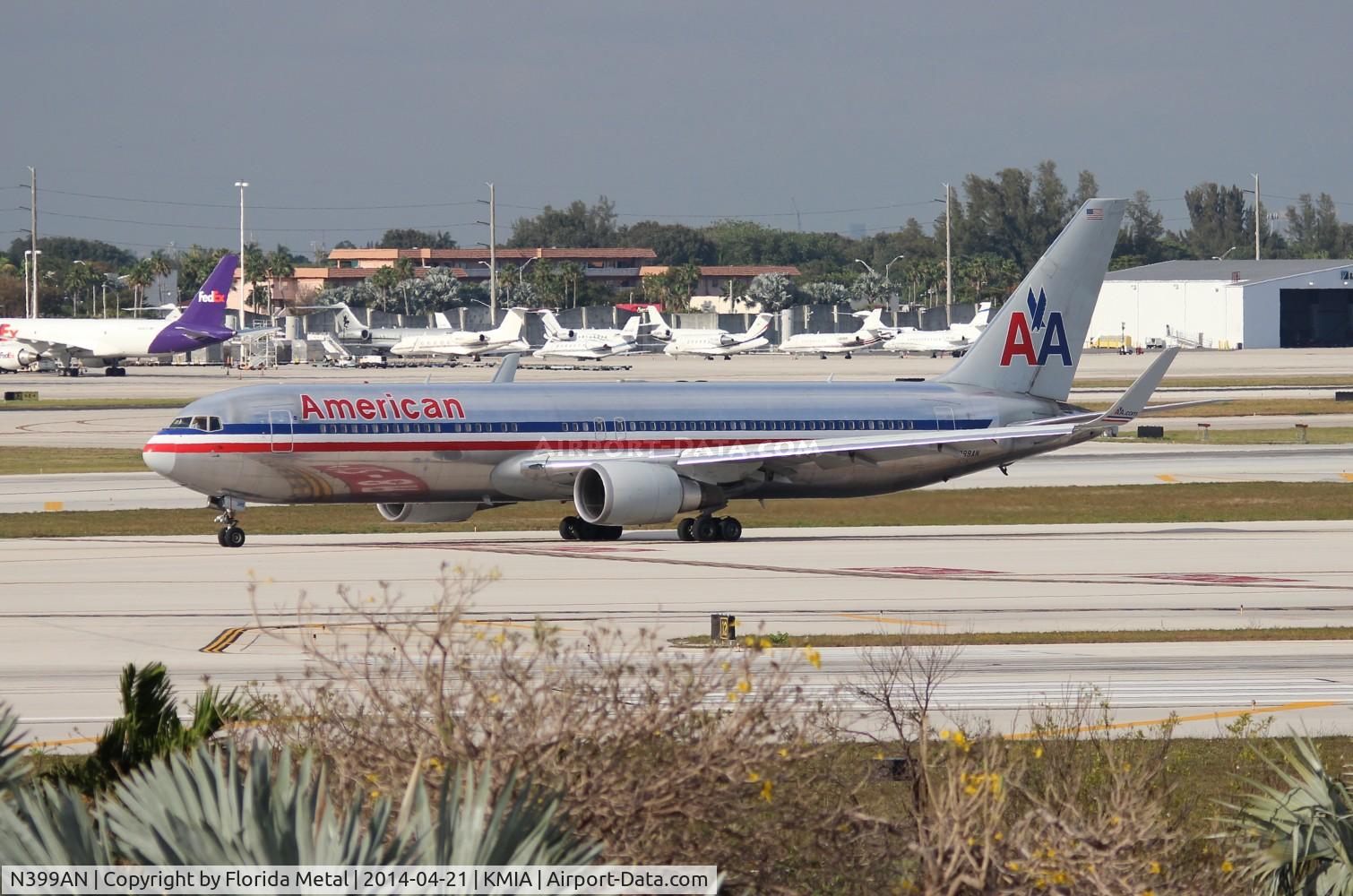 N399AN, 1999 Boeing 767-323/ER(BDSF) C/N 29606, MIA 2014