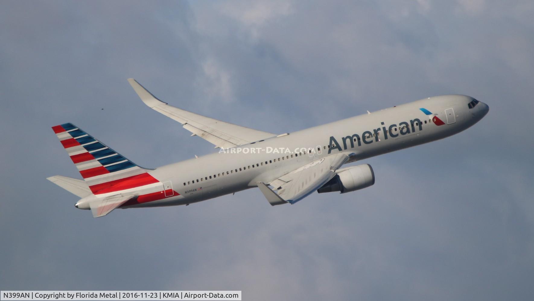 N399AN, 1999 Boeing 767-323/ER(BDSF) C/N 29606, MIA 2016