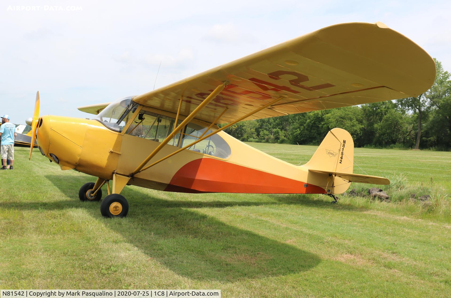N81542, 1945 Aeronca 7AC Champion C/N 7AC-161, Aeronca 7AC