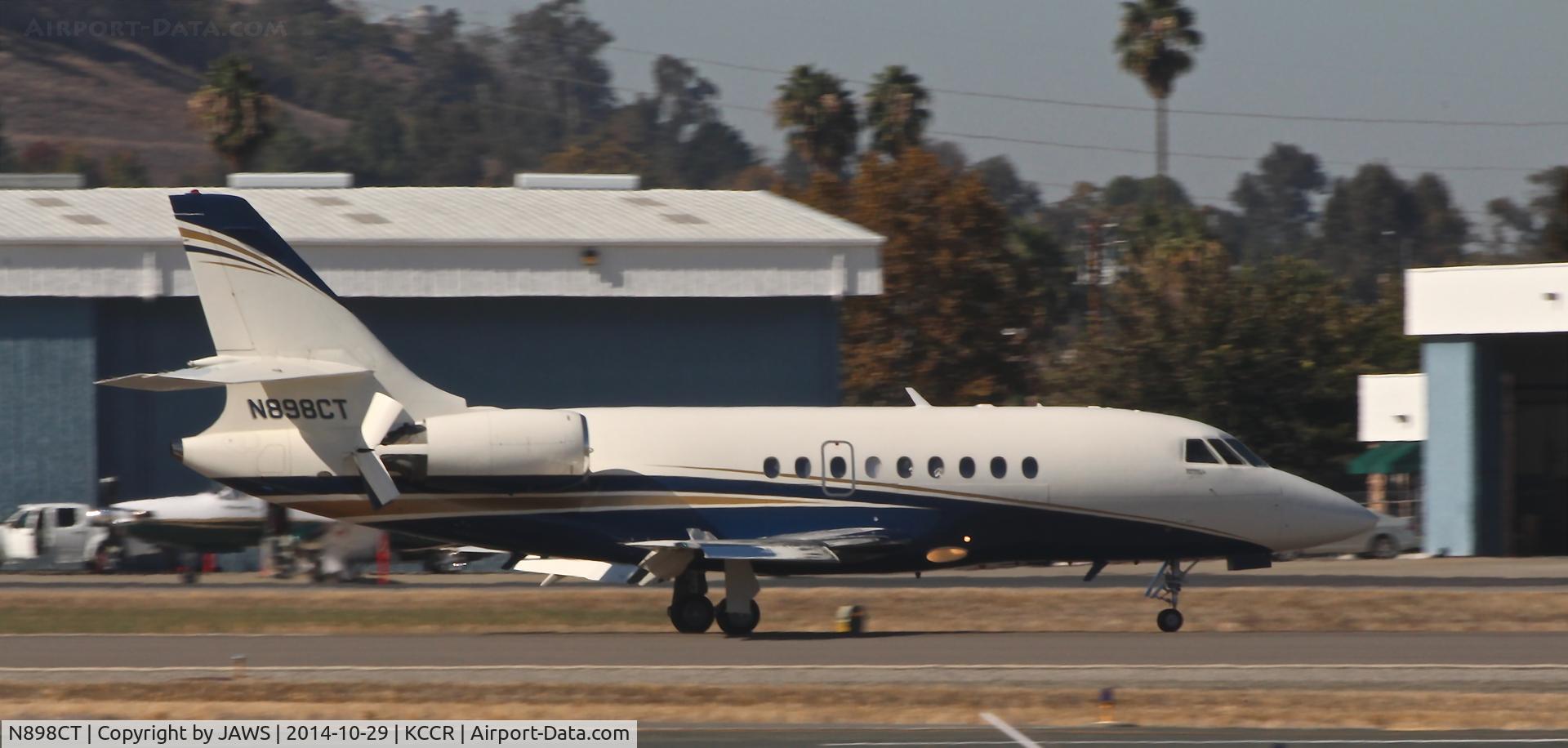 N898CT, 1998 Dassault Falcon 2000 C/N 60, N898CT Dassault Falcon 2000 at KCCR