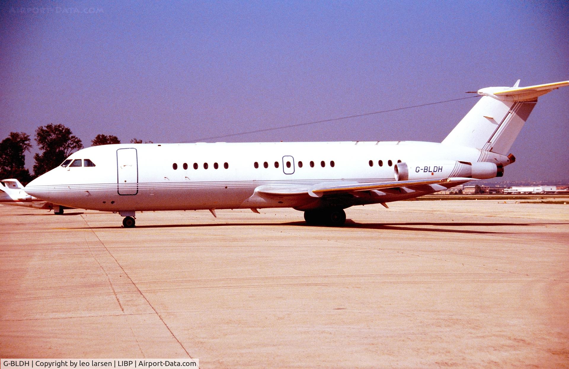 G-BLDH, 1984 BAC 111-492GM One-Eleven C/N BAC.262, Pescara Italy 9.7.1989