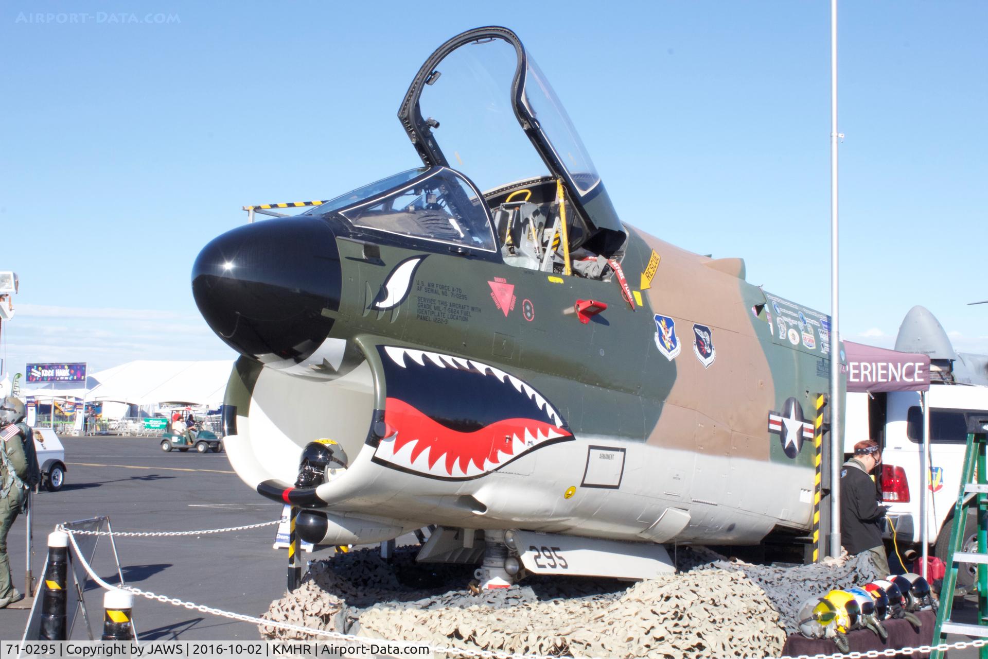 71-0295, 1971 LTV A-7D Corsair II C/N D-206, 71-0295 LTV A-7D Corsair II at KMHR