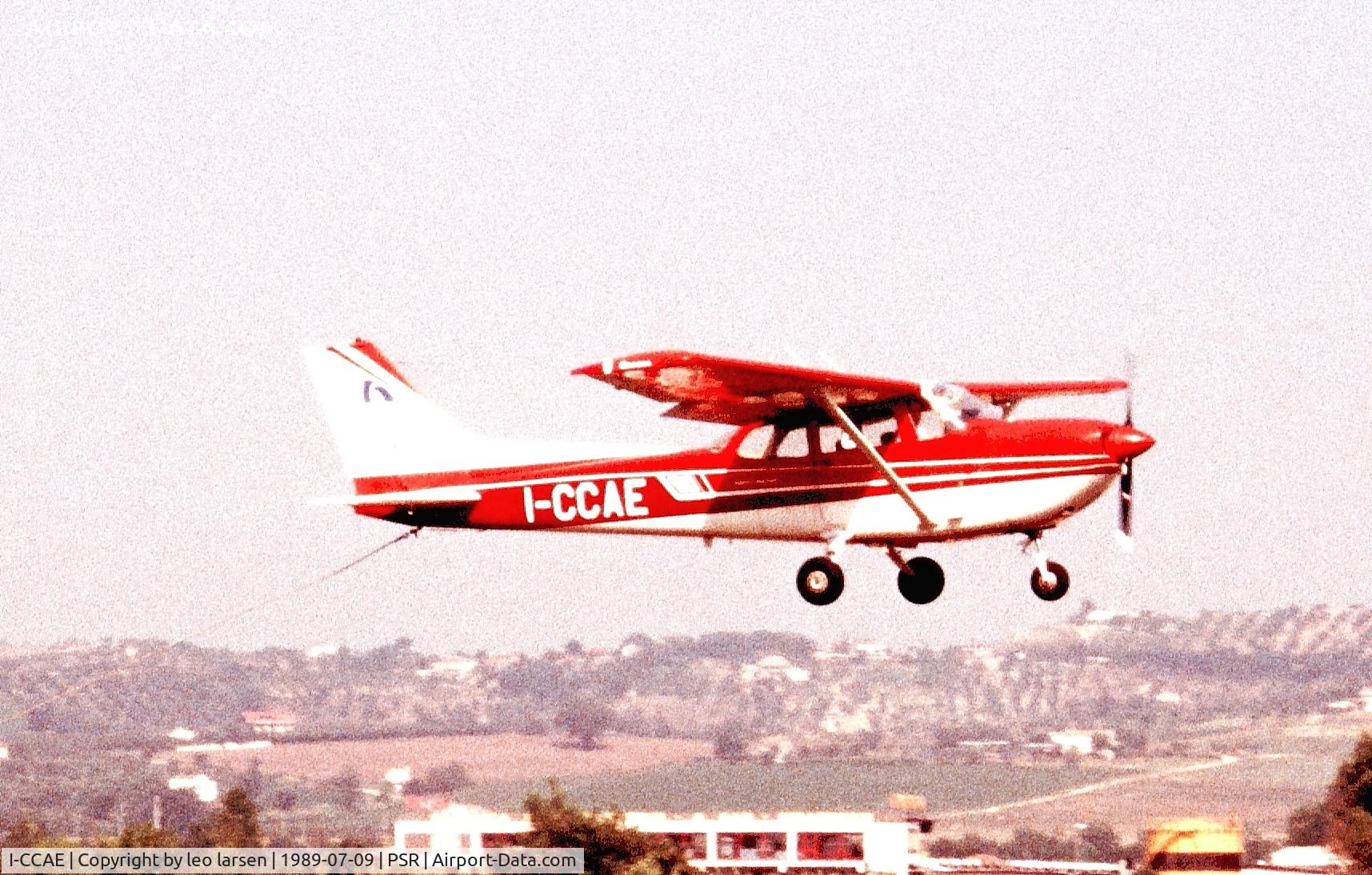 I-CCAE, 1973 Reims FR172J Reims Rocket C/N 0413, Pescara Italy 9.7.1989