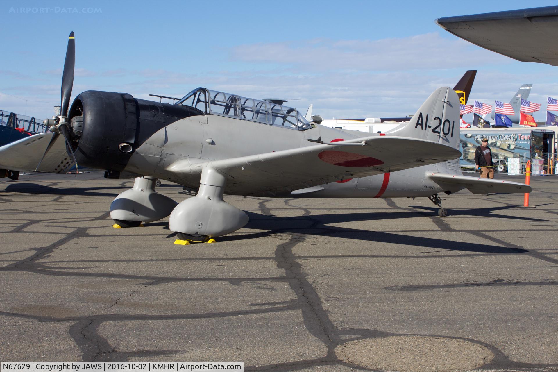 N67629, 1942 Convair BT-15 VAL C/N 11513, N67629 Convair BT-15 at KMHR
