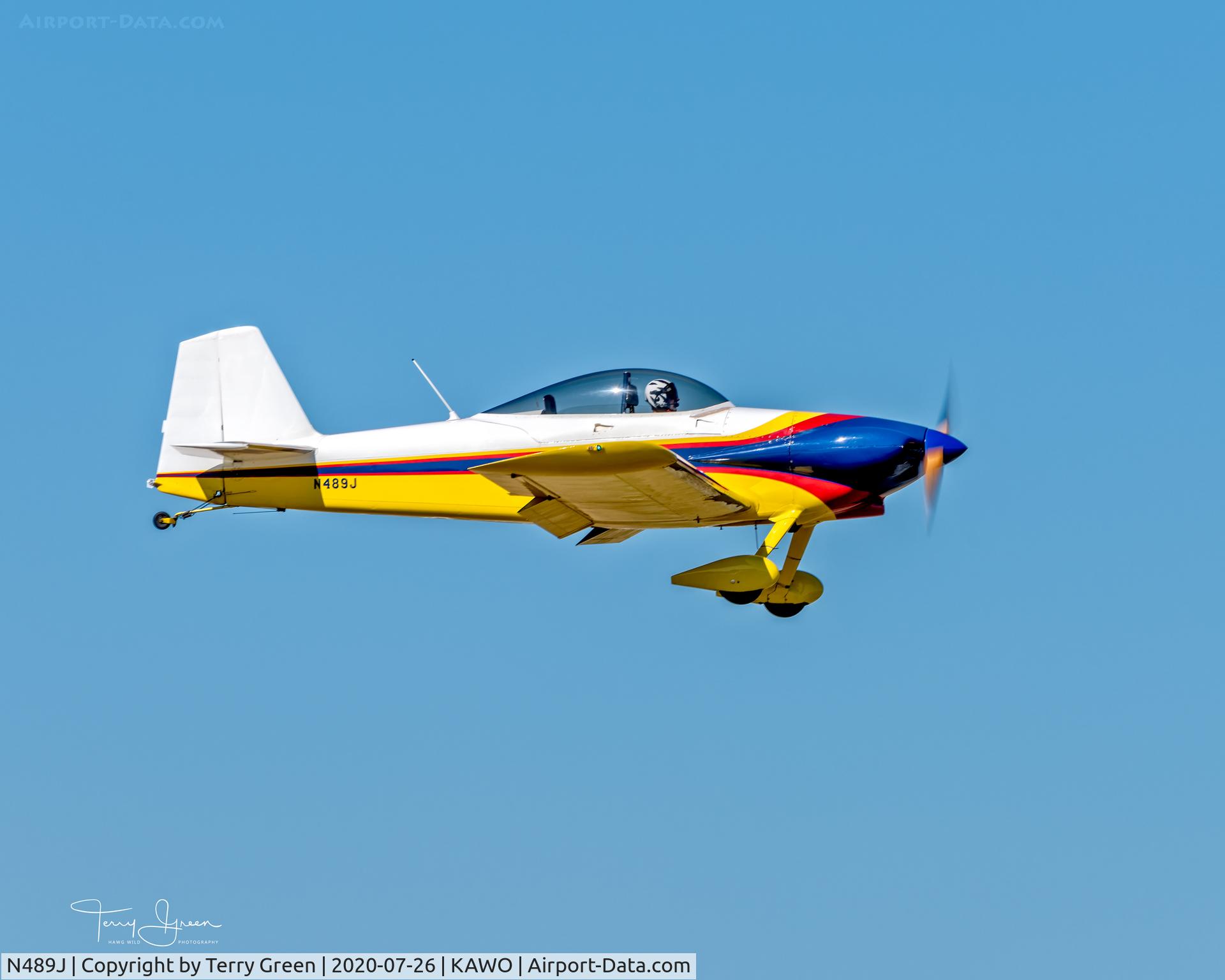 N489J, Vans RV-4 C/N 265, KAWO