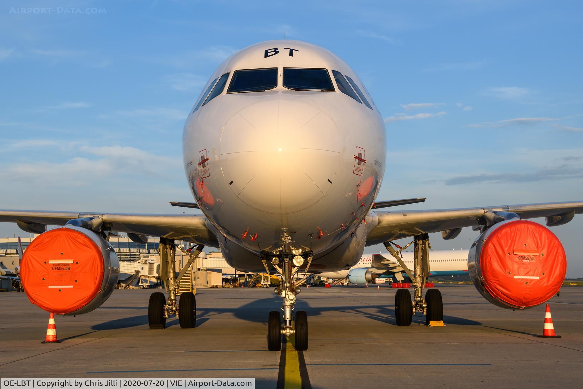 OE-LBT, 2000 Airbus A320-214 C/N 1387, Austrian Airlines