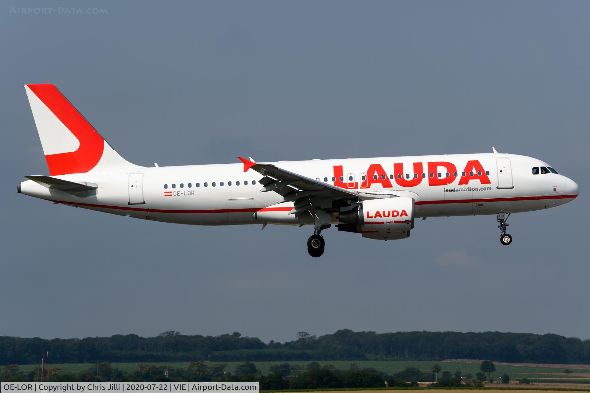 OE-LOR, 2007 Airbus A320-214 C/N 3206, Laudamotion