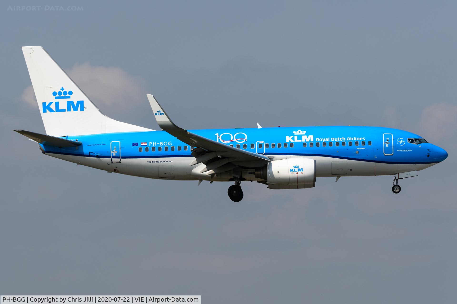 PH-BGG, 2009 Boeing 737-7K2 C/N 30367, KLM
