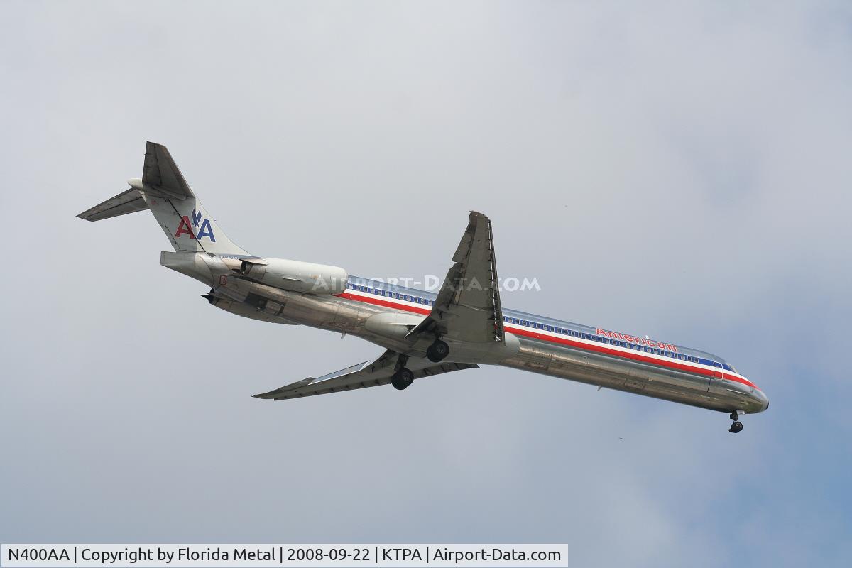 N400AA, 1985 McDonnell Douglas MD-82 (DC-9-82) C/N 49311, TPA 2008