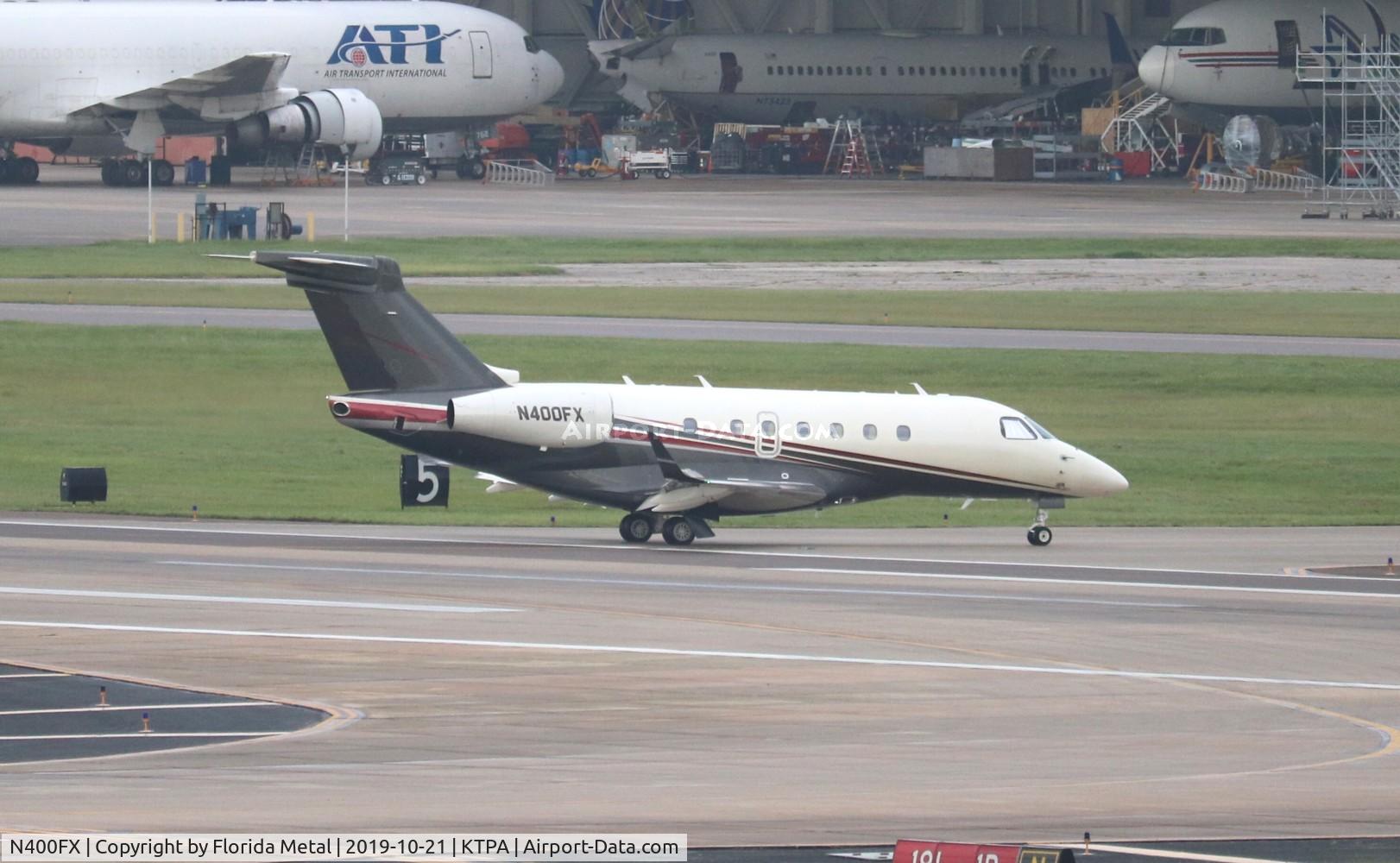 N400FX, 2015 Embraer EMB-550 Legacy 500 C/N 55000025, TPA 2019