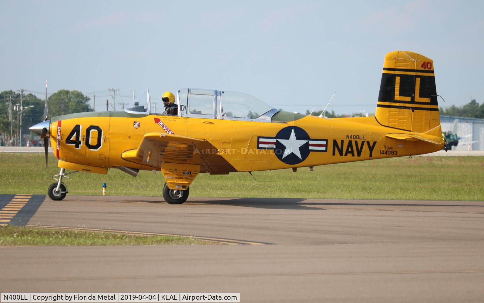 N400LL, 1957 Beech T-34B Mentor C/N BG-400, SNF 2019