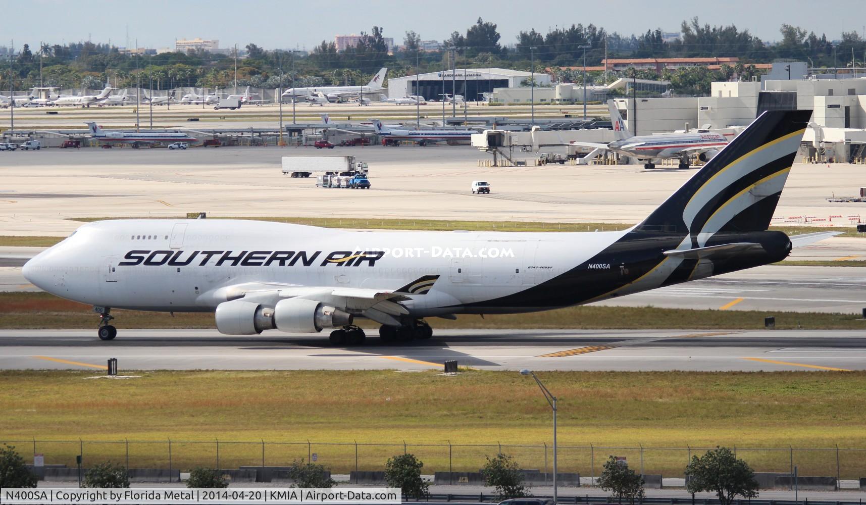 N400SA, 1993 Boeing 747-400 C/N 27068, MIA 2014