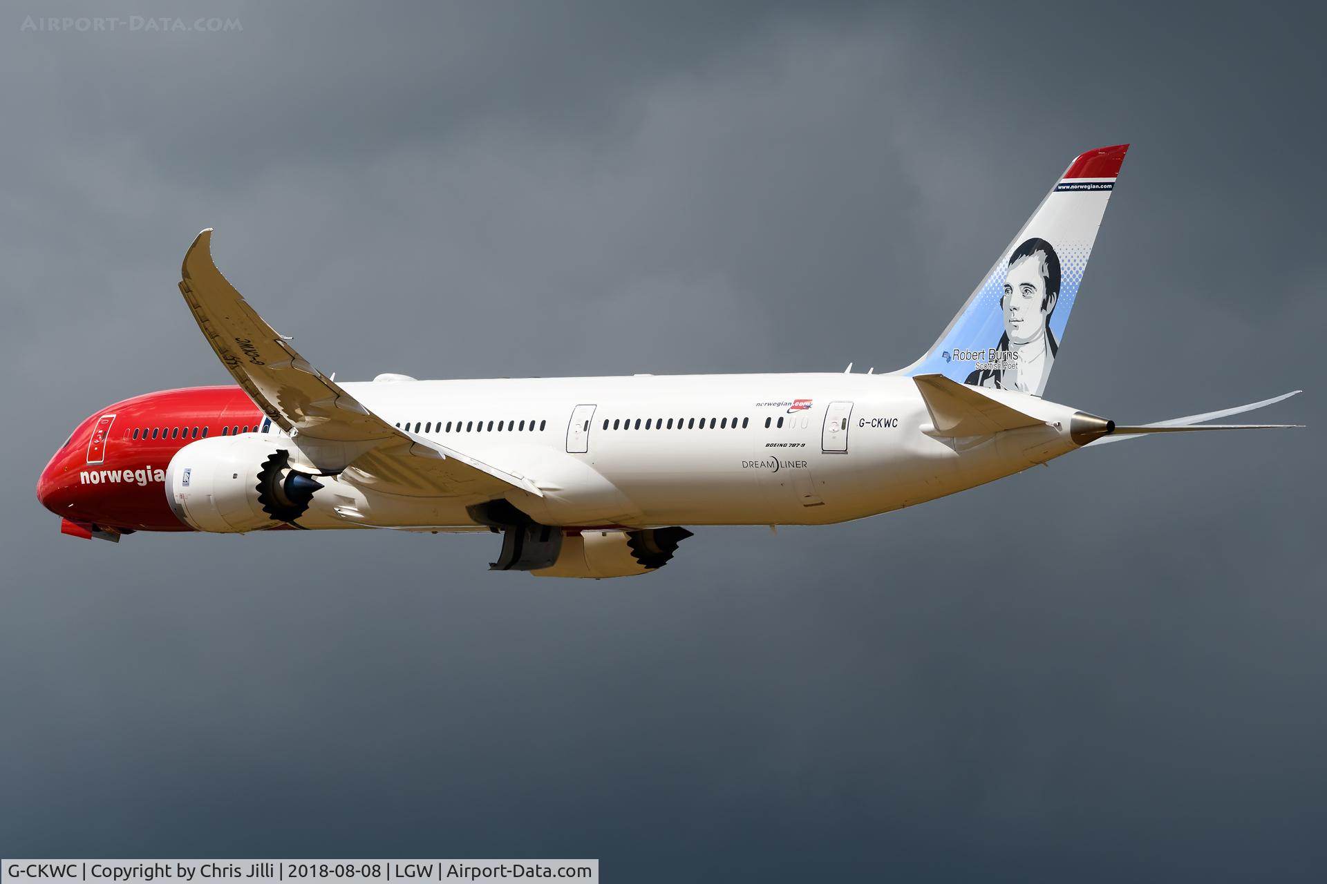 G-CKWC, 2018 Boeing 787-9 Dreamliner C/N 38893, Norwegian