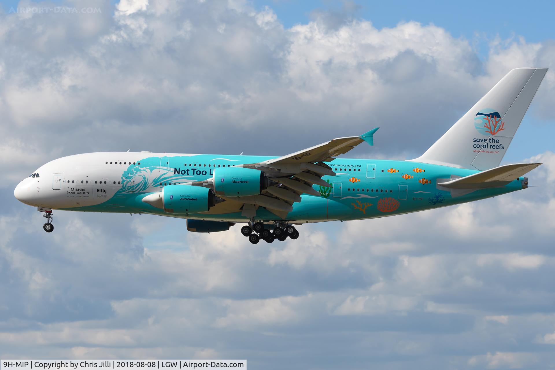 9H-MIP, 2006 Airbus A380-841 C/N 006, HiFly Malta