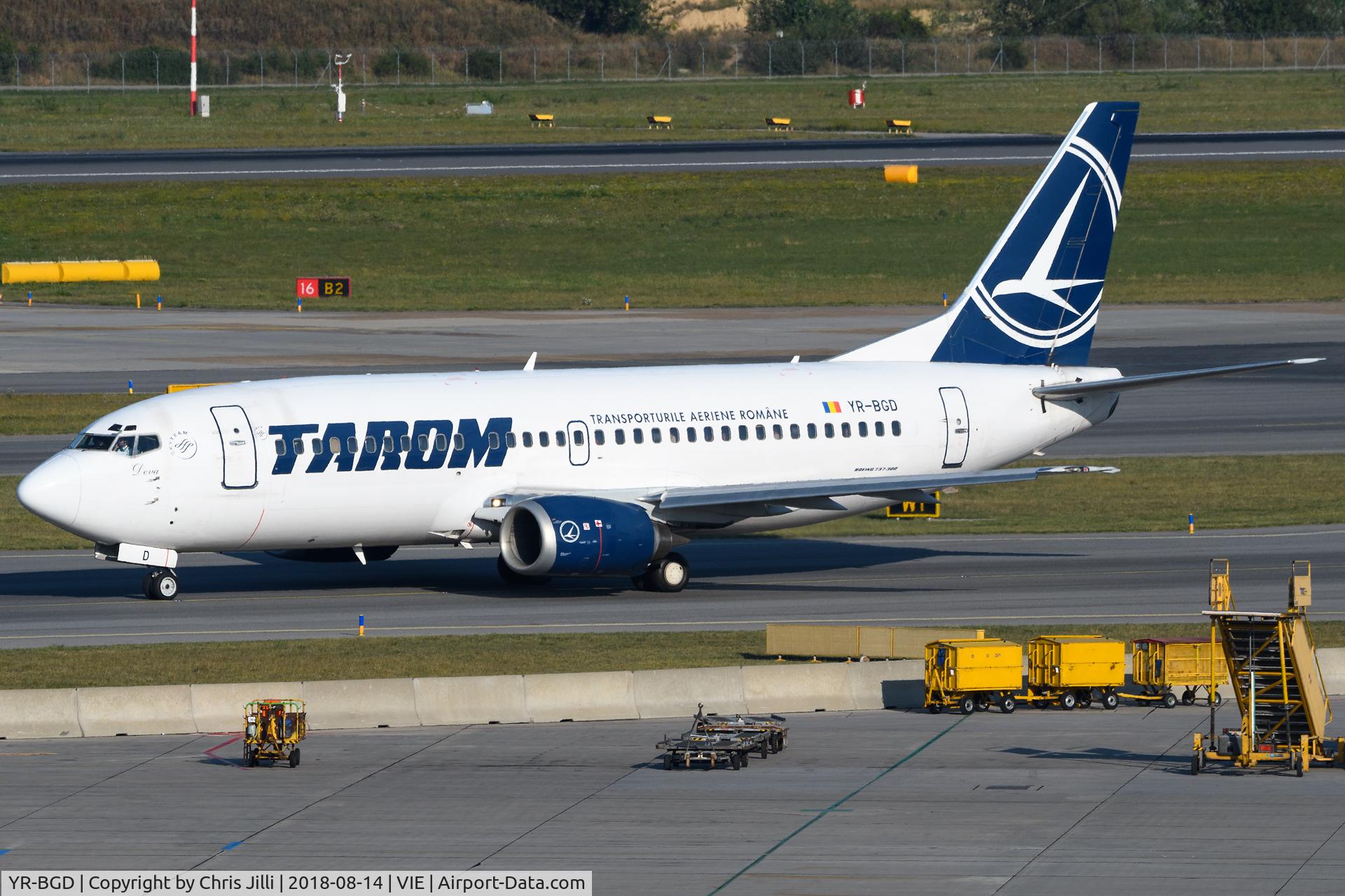 YR-BGD, 1994 Boeing 737-38J C/N 27182/2663, TAROM