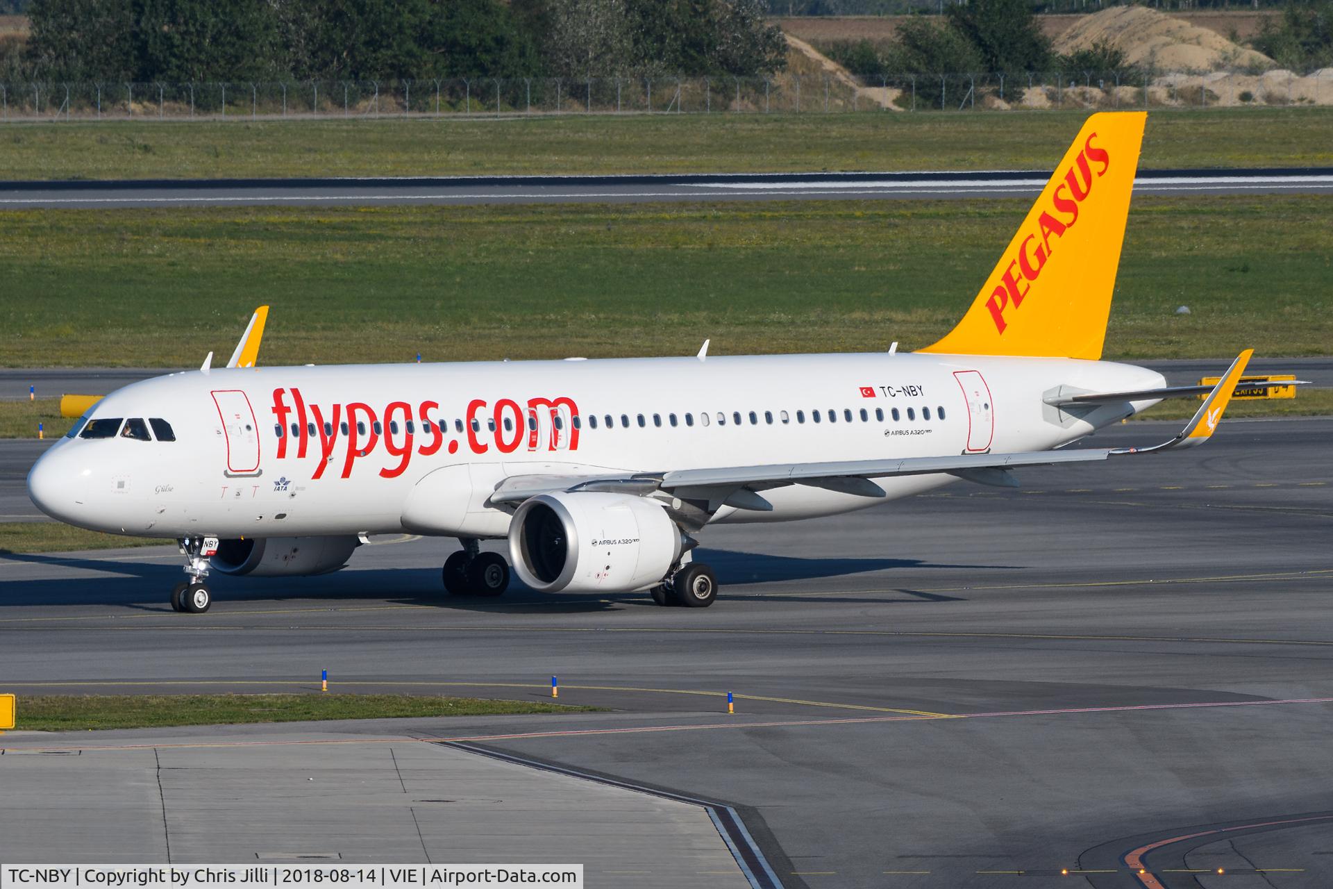 TC-NBY, 2018 Airbus A320-251N C/N 8292, Pegasus Airlines