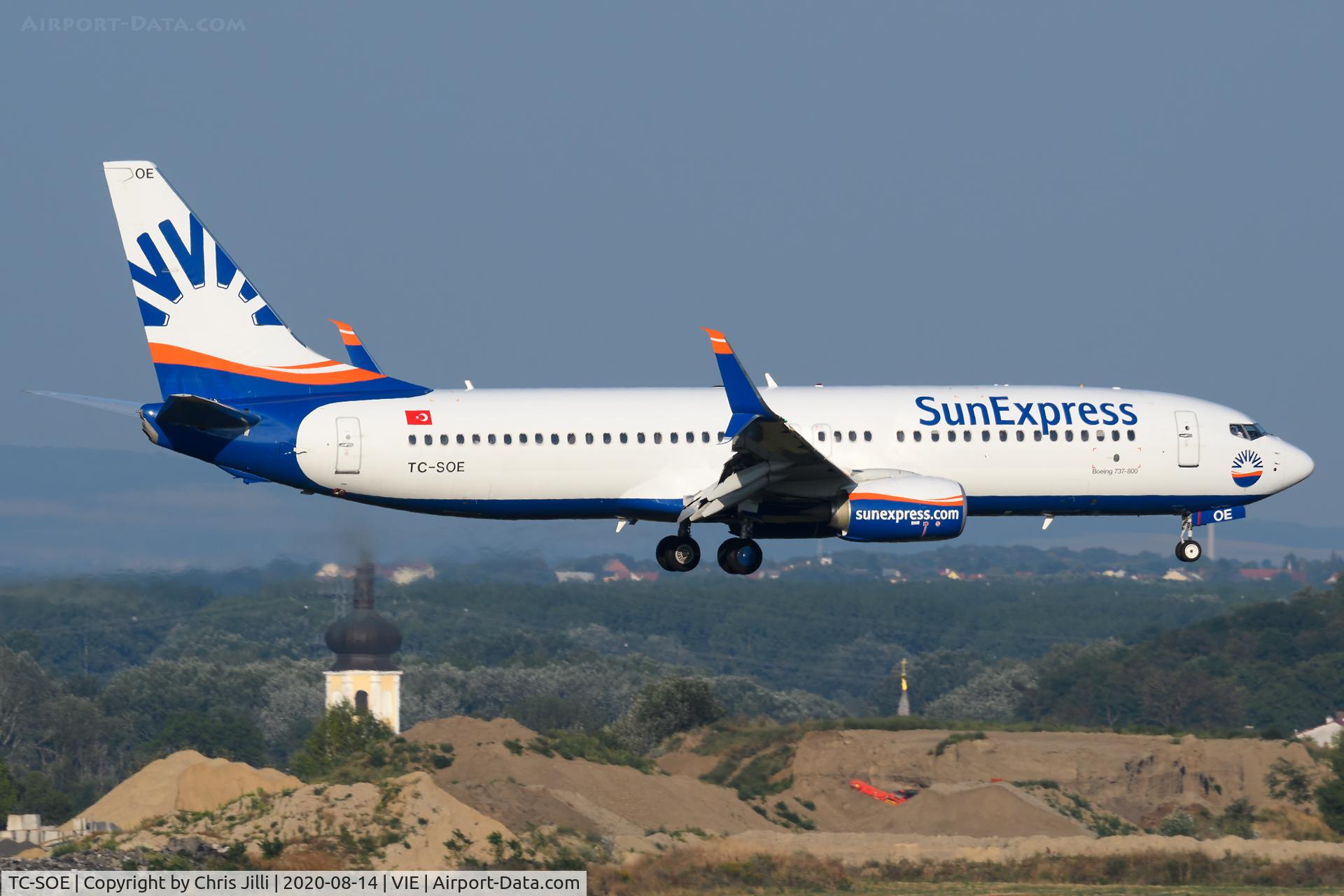 TC-SOE, 2017 Boeing 737-8HC C/N 61177, SunExpress