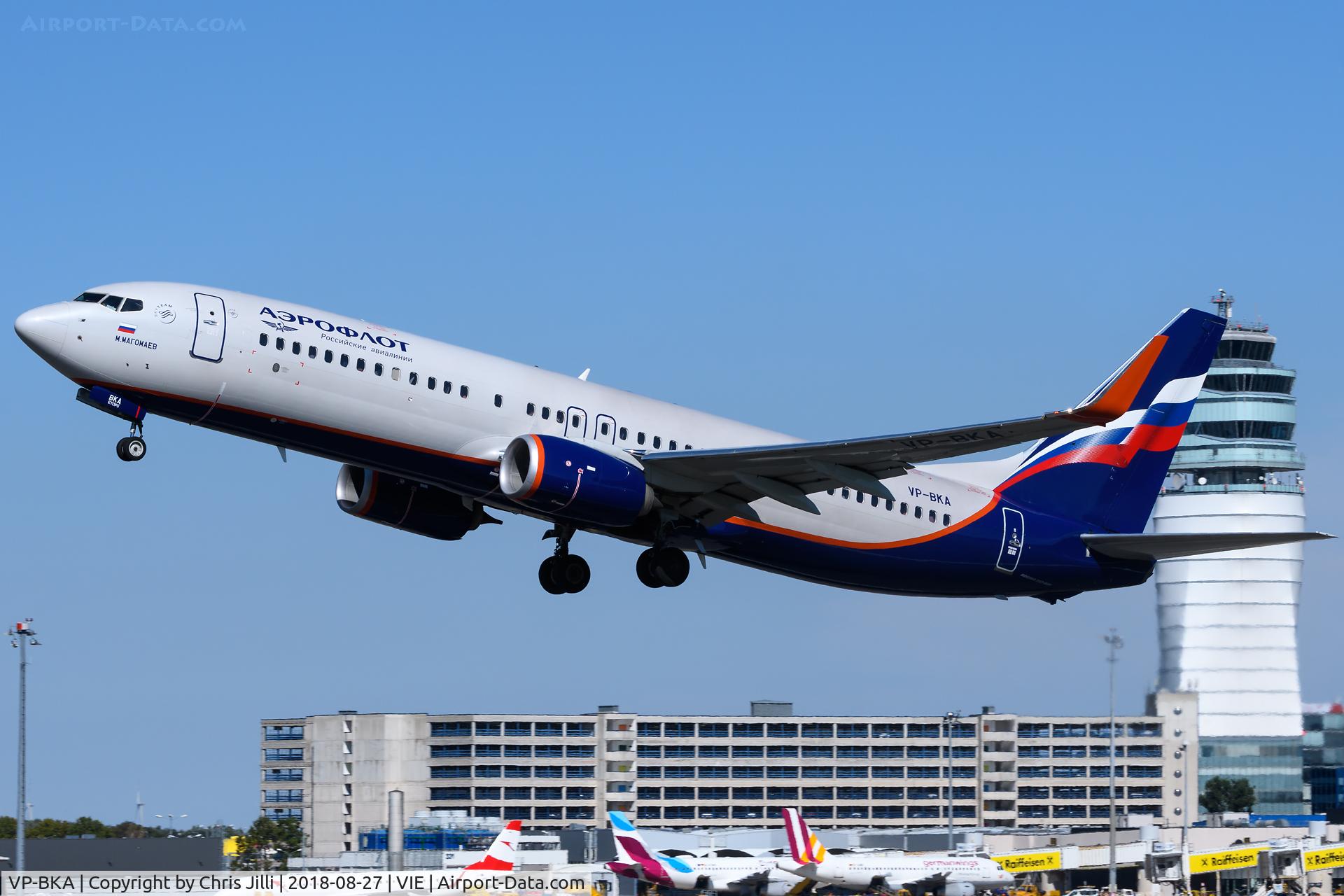 VP-BKA, 2017 Boeing 737-8LJ C/N 41239, Aeroflot