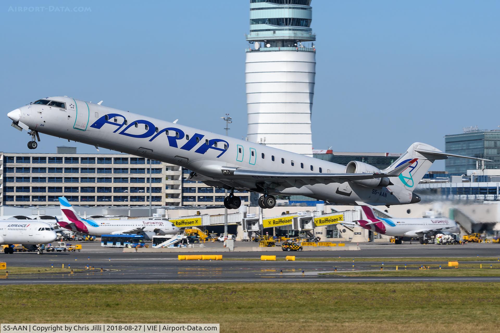 S5-AAN, 2008 Bombardier CRJ-900 NG (CL-600-2D24) C/N 15207, Adria Airways